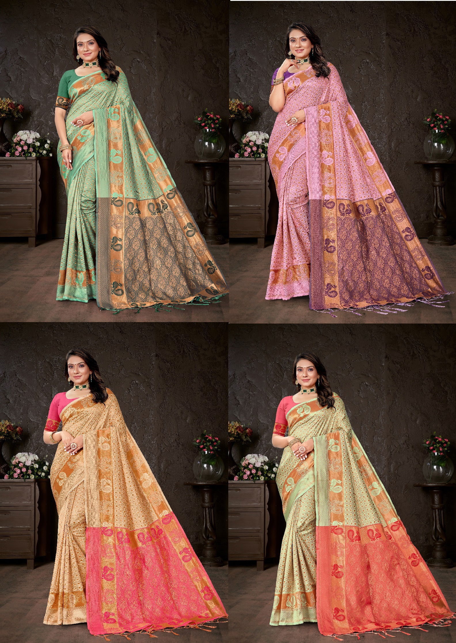 Anshika Vol 2 Silk Designer Sarees Catalog